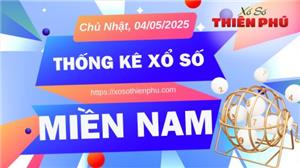 Thống Kê Miền Nam Chủ Nhật Ngày 04/05/2025 - Phân Tích KQXSMN Mới Nhất