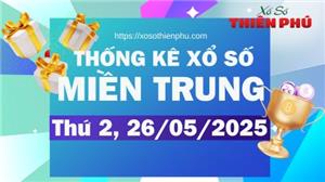 Thống Kê Miền Trung Thứ 2 Ngày 26/05/2025 - Phân Tích XSMT 30 Ngày