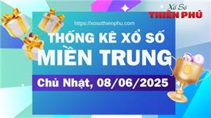 Thống Kê Miền Trung Ngày 08/06/2025 - Phân Tích XSMT Chủ Nhật