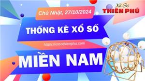 Thống Kê Miền Nam Chủ Nhật Ngày 27/10/2024 - Phân Tích KQXSMN Mới Nhất