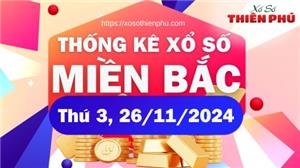 Thống Kê Miền Bắc Thứ 3 Ngày 26/11/2024 - Phân Tích Giải Đặc Biệt Miền Bắc