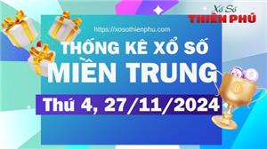 Thống Kê Miền Trung Thứ 5 Ngày 28/11/2024 - Phân Tích KQXSMT