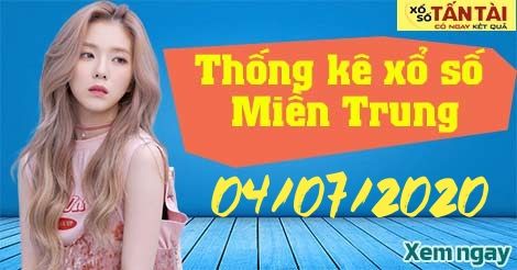 Thống kê XSMT 4/7/2020