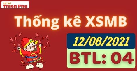Thống kê XSMB 12/6/2021