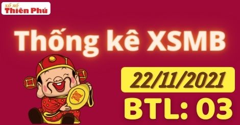 Thống kê XSMB 22/11/2021