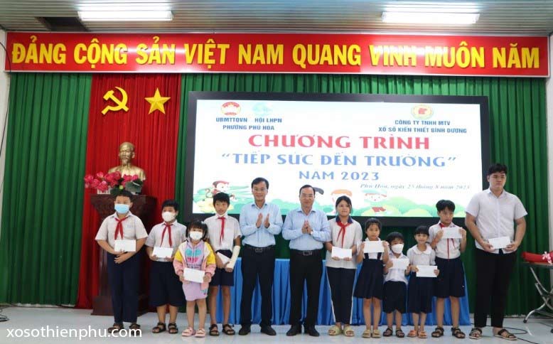 Việc công ích của xổ số bình dương