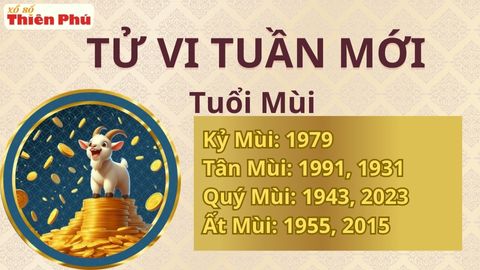 Tử vi tuần mới tuổi mùi