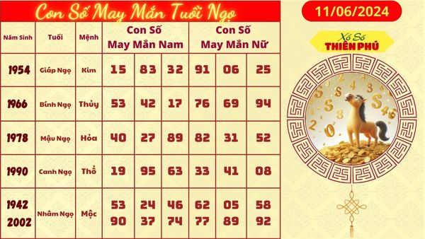 Tử vi tuổi ngọ hôm nay 11/06/2024