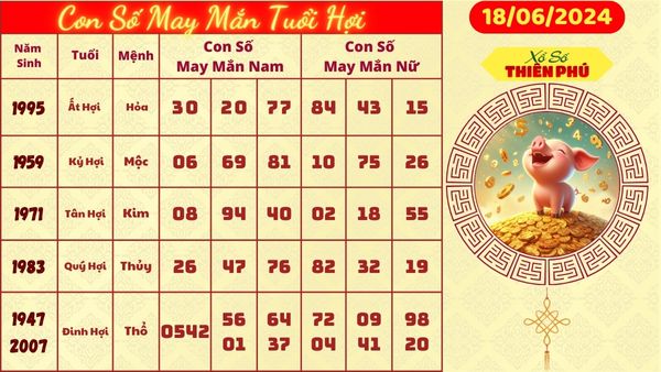 Tử vi tuổi hợi 18/06/2024